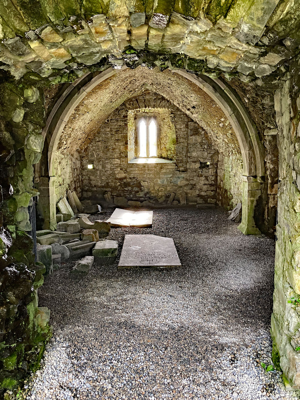 The Sligo Dominican Friary Chapter House.