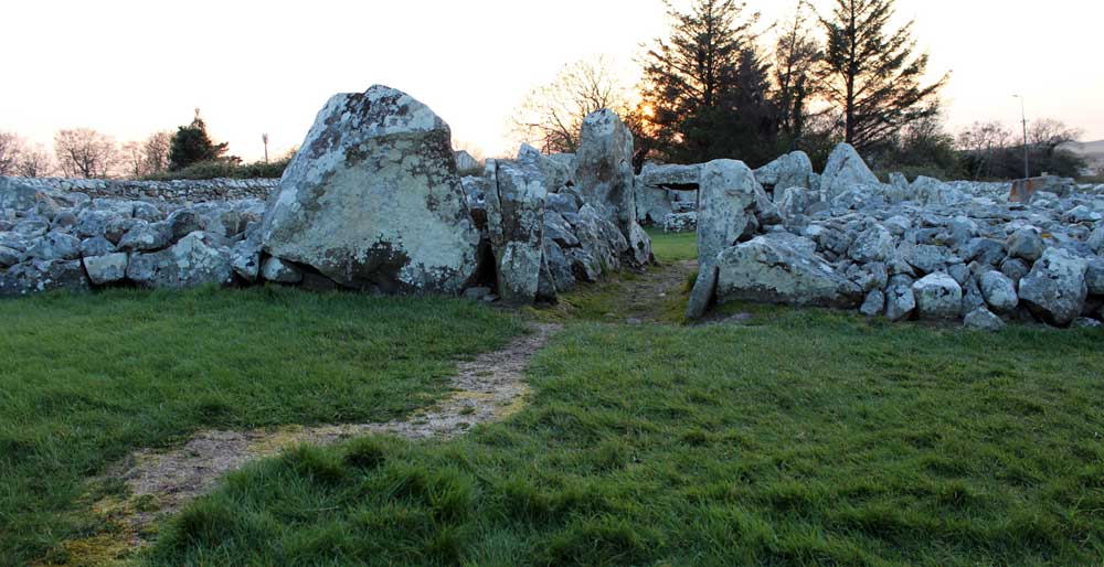 A mysterious track appeared at Creevykeel in 2015.