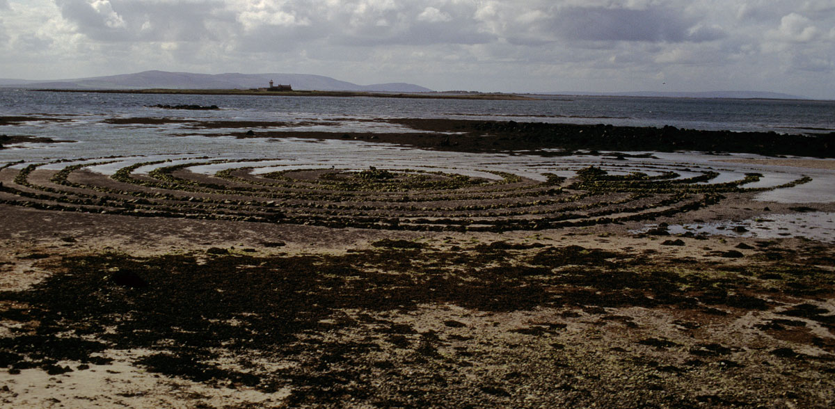 Jupiter medicine wheel, Claddagh beach, 1994