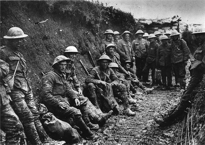 Royal Irish Rifles, 1916.