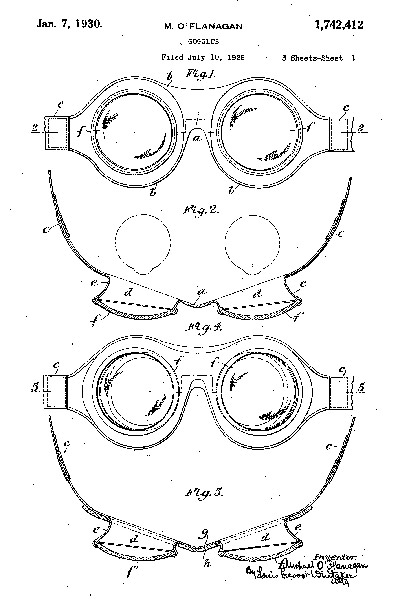 Fr. O'Flanagan's goggles.