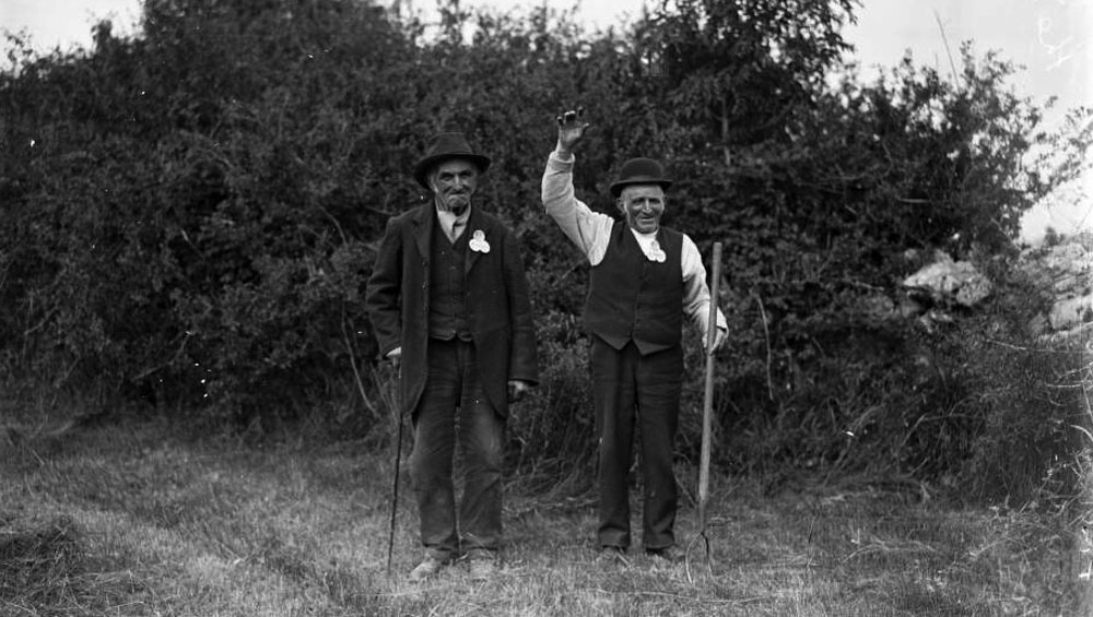 Sinn Féin supporters 1917.