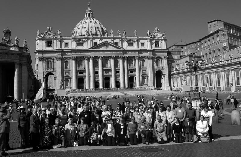 The O'Donnell Clan in Rome, 2008.