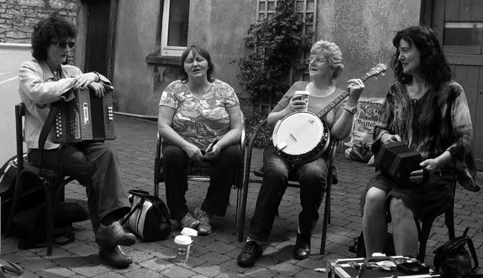 During the Sigo Fleadh, 2014.