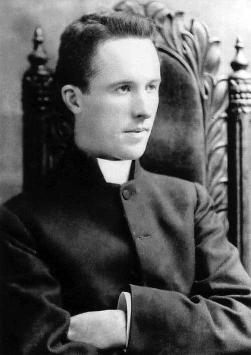 Young Fr. O'Flanagan, possibly an ordination photo from 1900.
