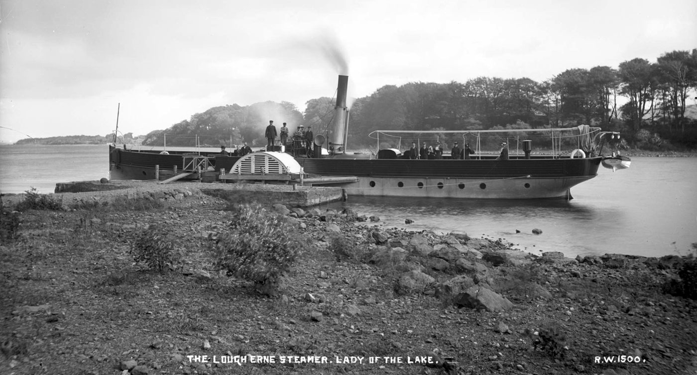 The Lady of the Lake steamer, Lough Erne. Photograph by Robert Welch, © NMNI.