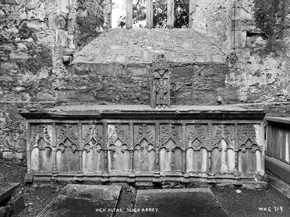 The High Altar in Sligo Abbey.