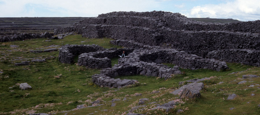 Dun Ducathair, the Black Fort on Inish Mor