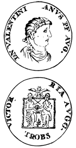 Roman coins from Newgrange.