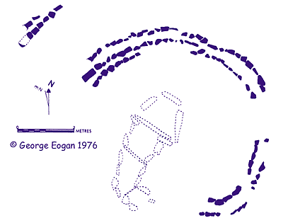 Plan of Site 16 at Knowth.