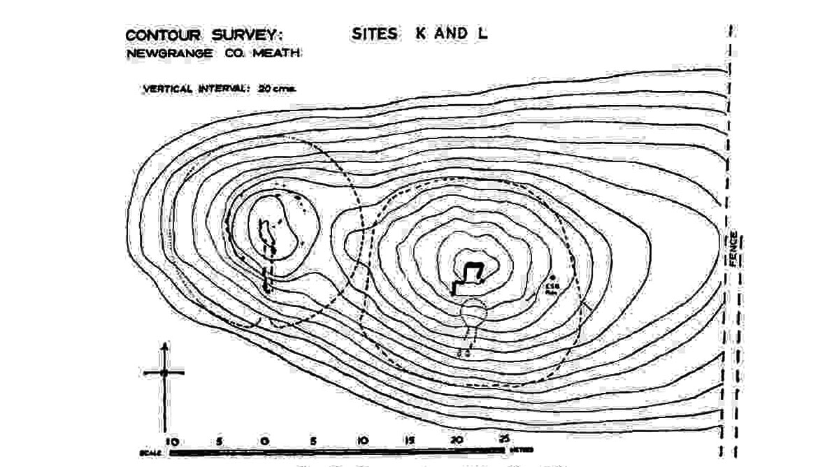 Plan of Site K and L.