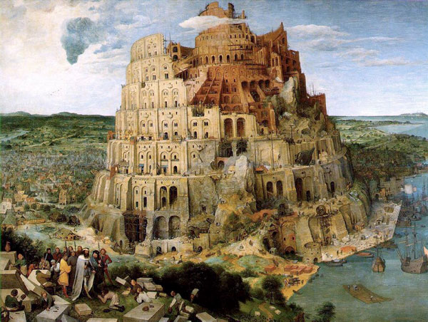 The Tower of Babel.