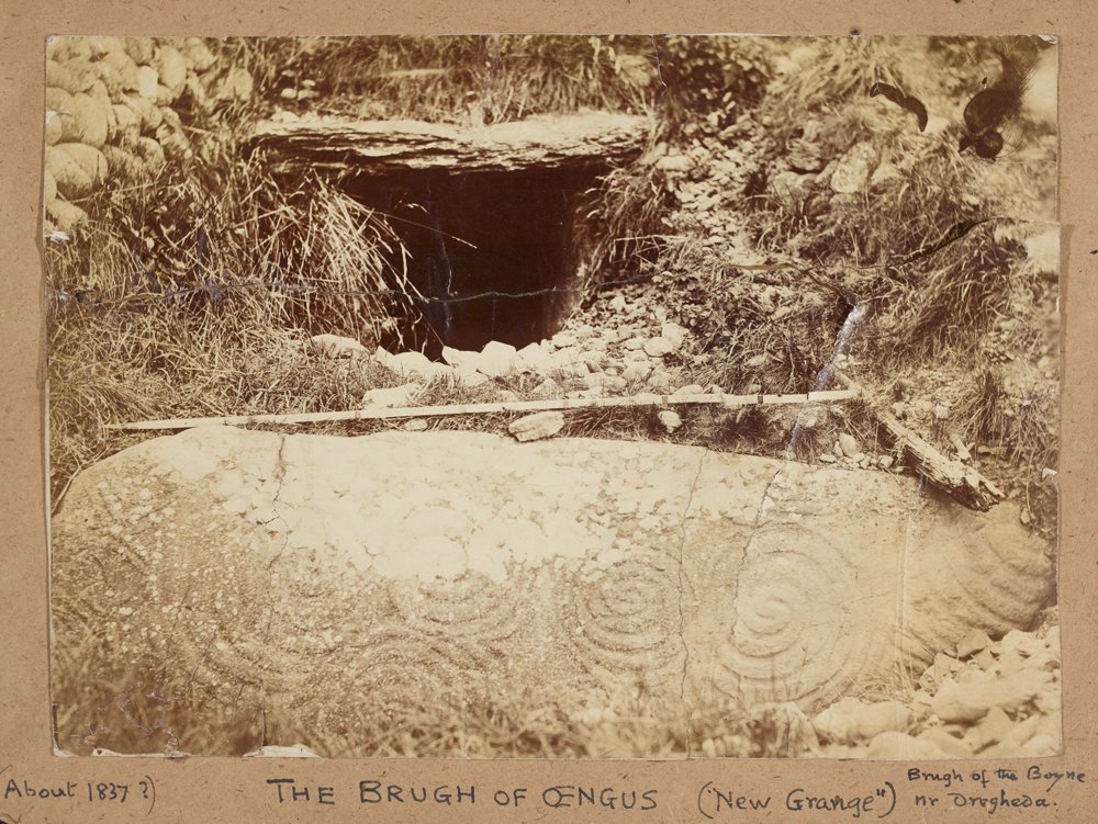 Newgrange, 1880 or so.