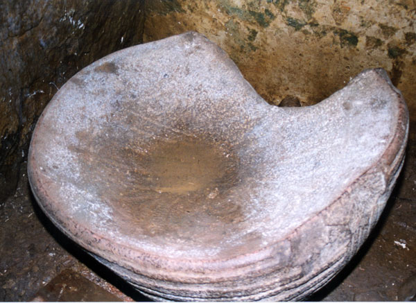 Stone basin from Knowth.