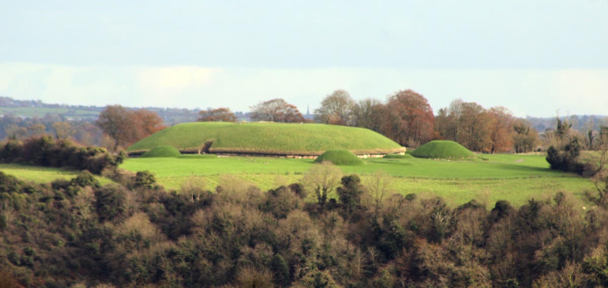 Mounds at Knowth.