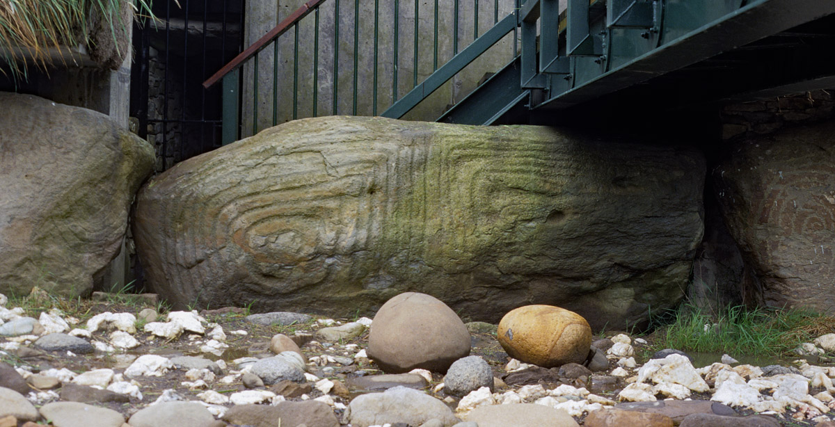 The East Entrance stone at Knowth.