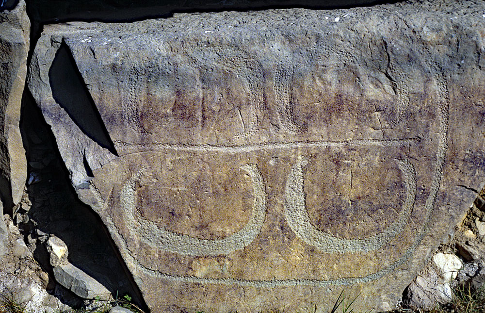 Knowth kerbstone.