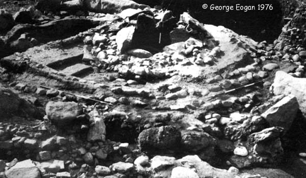 Site 16 during excavation.