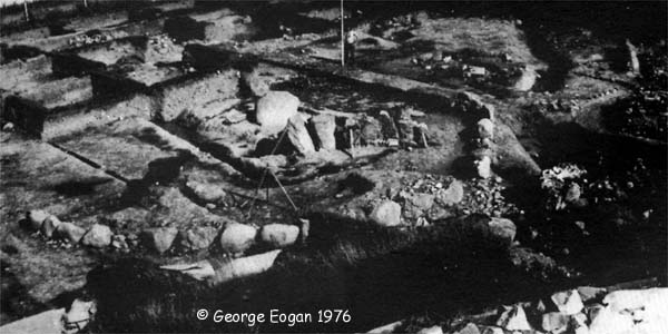 Site
17 during excavations in 1976.