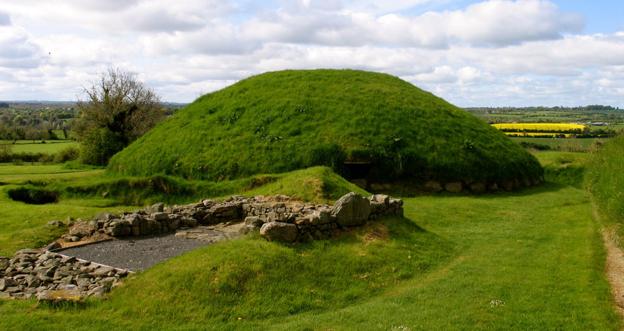 Satellite mound 2 at Knowth.