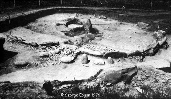 Site 8 after it was excavated in 1976.