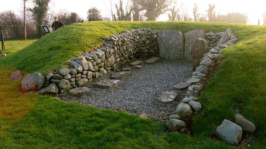 The small mound at Townleyhall.