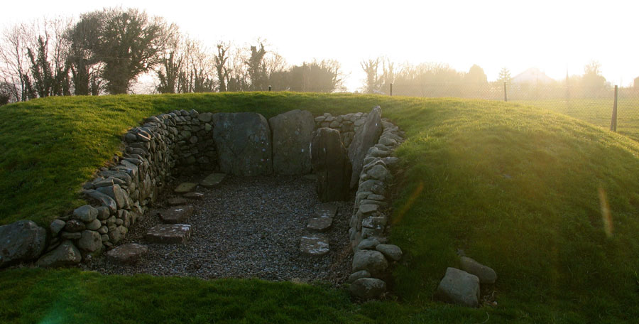 The small mound at Townleyhall.