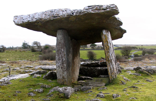 Poulnabrone dolmen in County Clare.