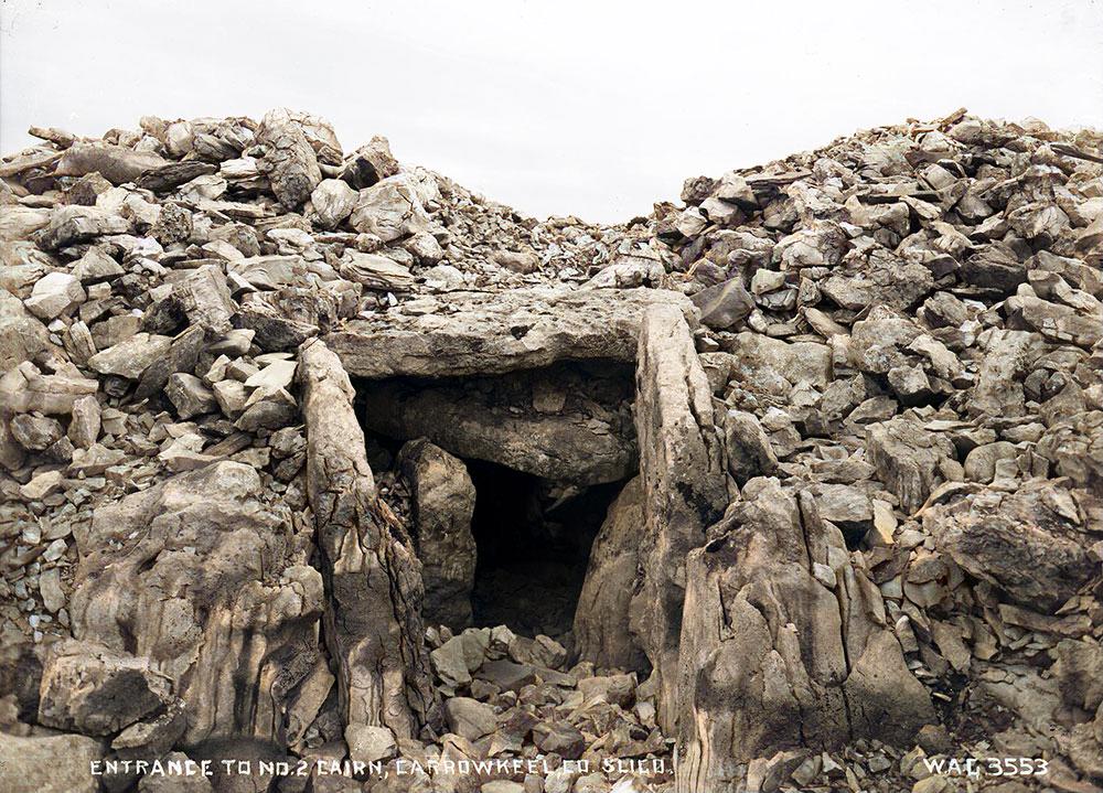 Cairn H photographed by William A. Green in 1911.