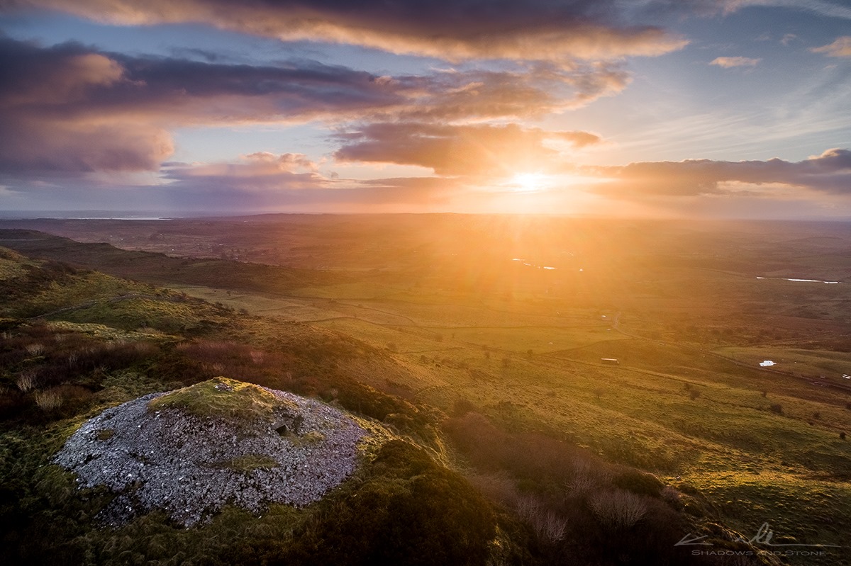 Cairn B at Carrowkeel by Ken Williams.