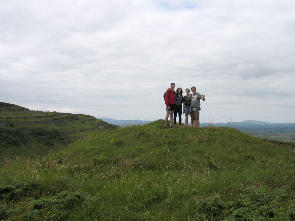 View to the northwest from Cairn P.