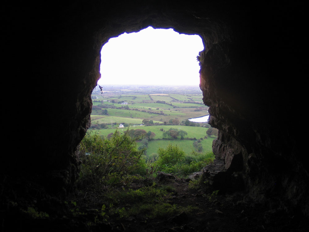 Cave at Kesh Corann.