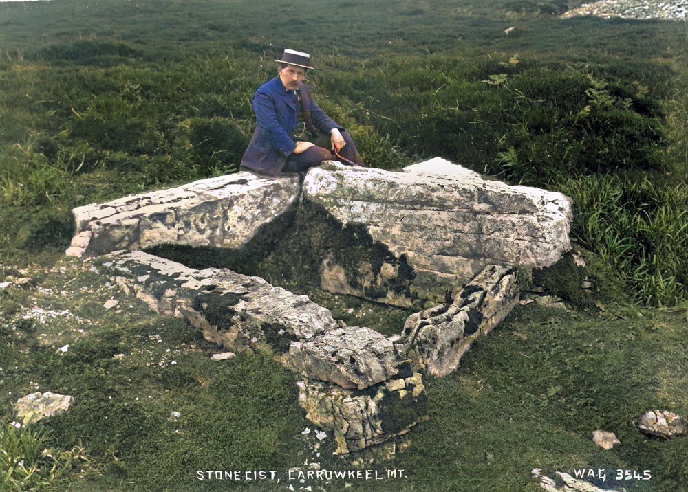 Cist at Cairn K, 1911.