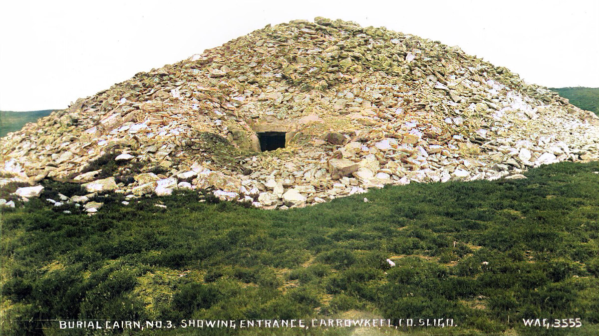 Cairn K, the highest point on Carrowkeel Mountain, 1911.