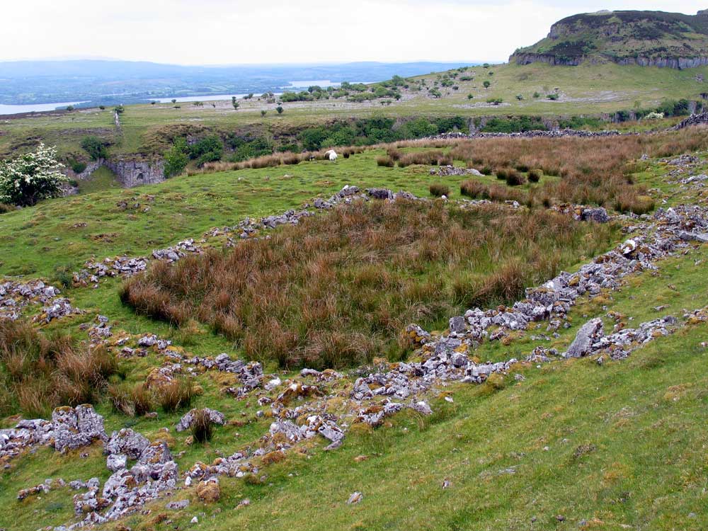 A seventeenth century field at Carrowkeel.