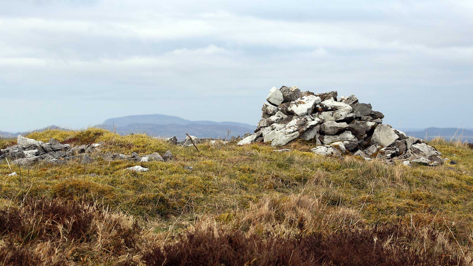 The view from Threen to Knocknarea.