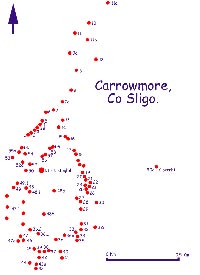 Clickable map of Carrowmore.