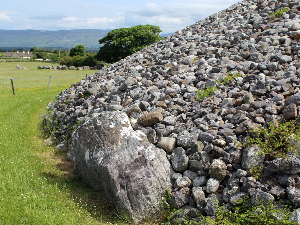 The kerb at Listoghil.