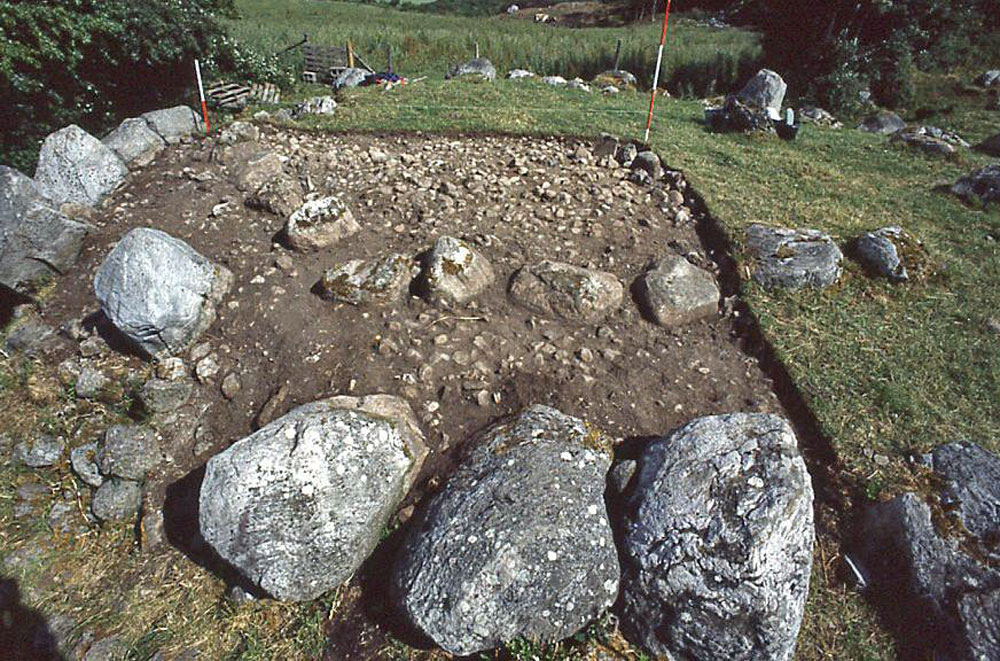 Excavation of Circle 1.