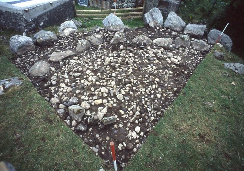 Excavation of Circle 1.