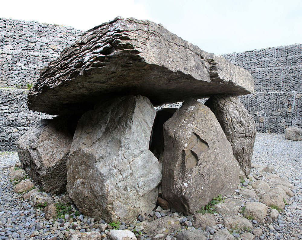 The chamber at Listoghil..