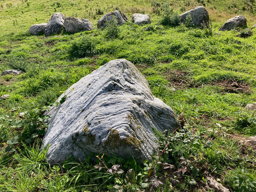 Circle 32 at Carrowmore.