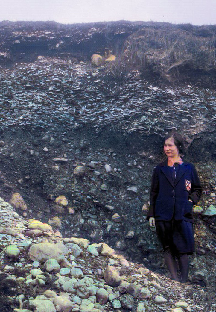 Culleenamore shell midden by Robert Welch, 1896.