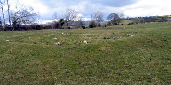 A bronze age barrow to the north of Carrowmore.