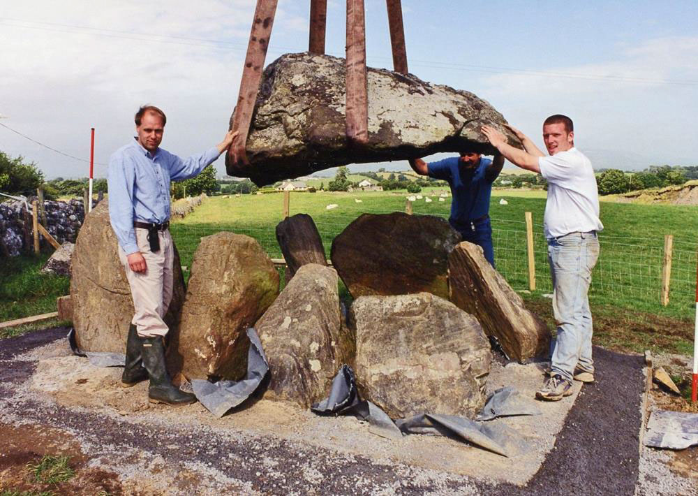 The Swedish archaeological excavation and restoration of Circle 13, the Druid's Altar.