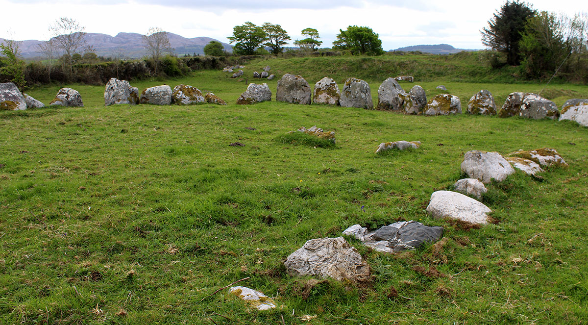 Circle 19 at Carrowmore.