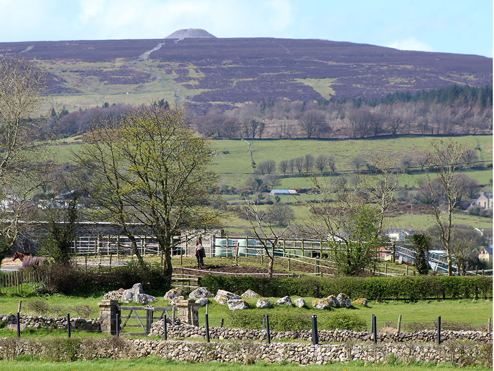 Circle 3 and Knocknarea.