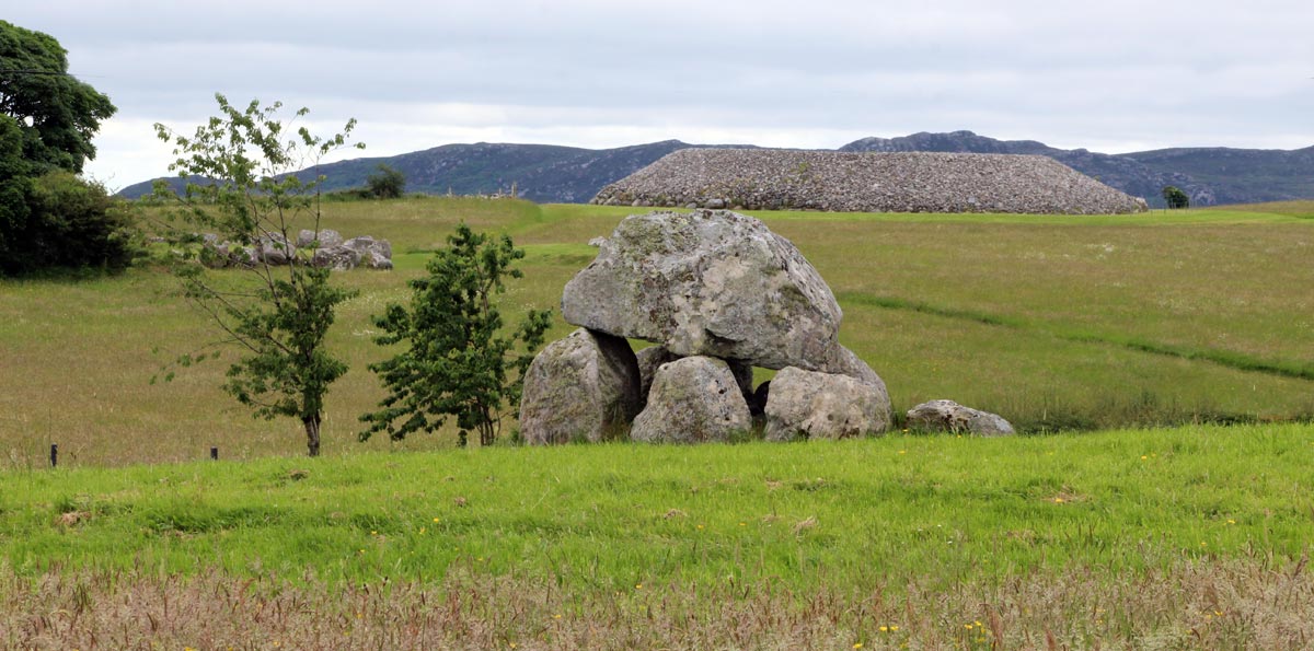 Circle 4 at Carrowmore: The Cromleac of the Phantom Stones.