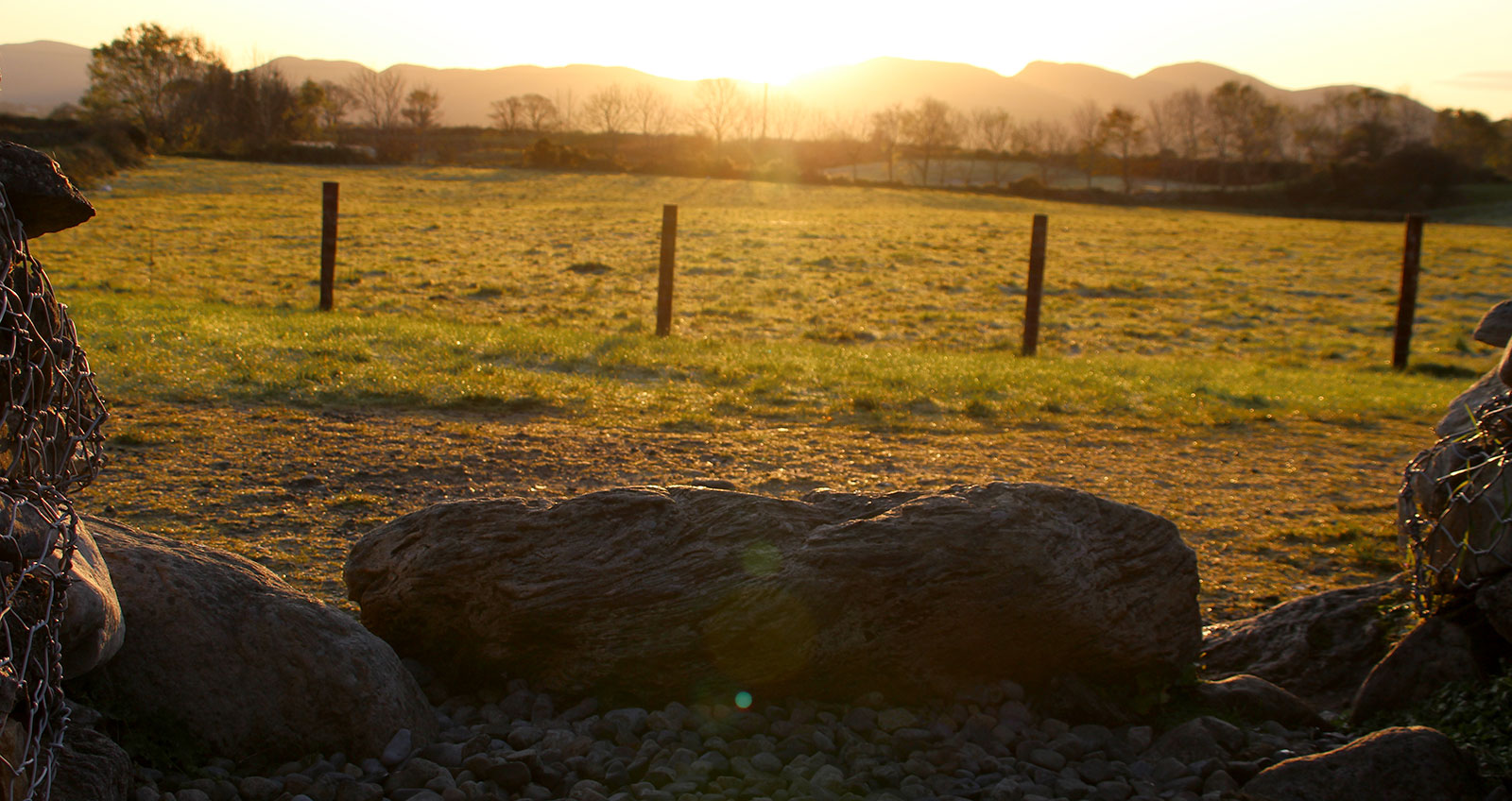 Sunrise at Listoghil, 29 October 2019.