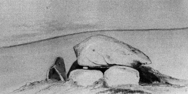 William Wakeman's drawing of Dolmen 54 at Carrowmore from 1882.
